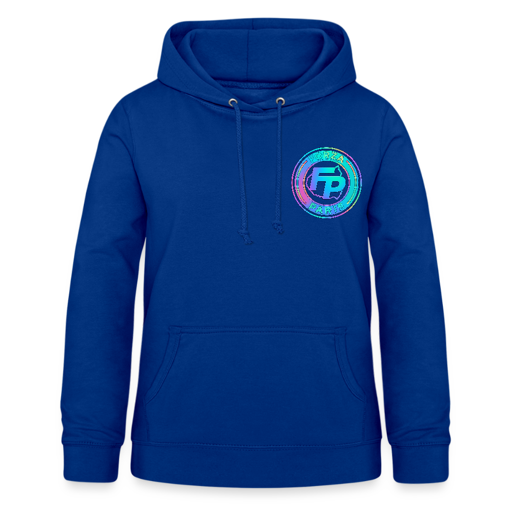 Sweat à capuche Femme - bleu royal