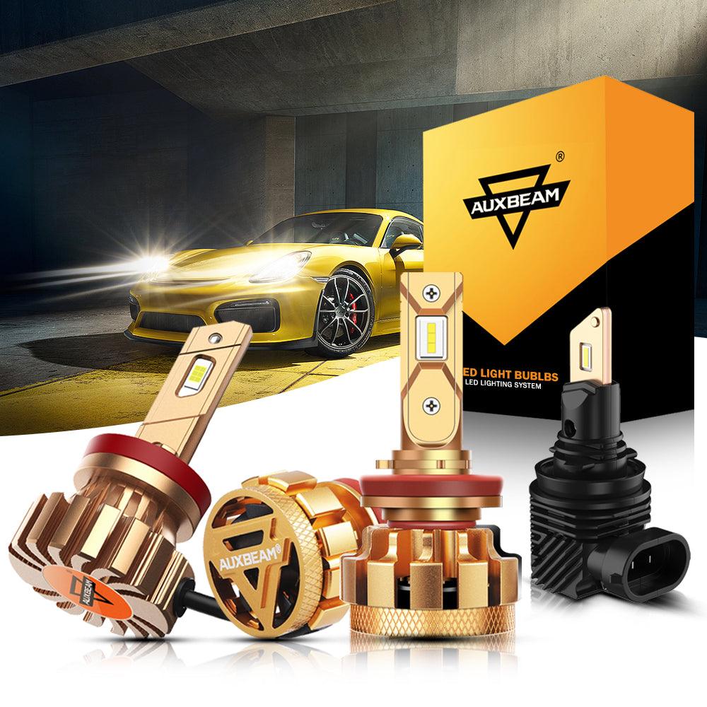 (2pcs/set) H11/H8/H9 F16PLUS /X60 /Q10 LED Light Bulbs - Auxbeam  – éclairage LED auto