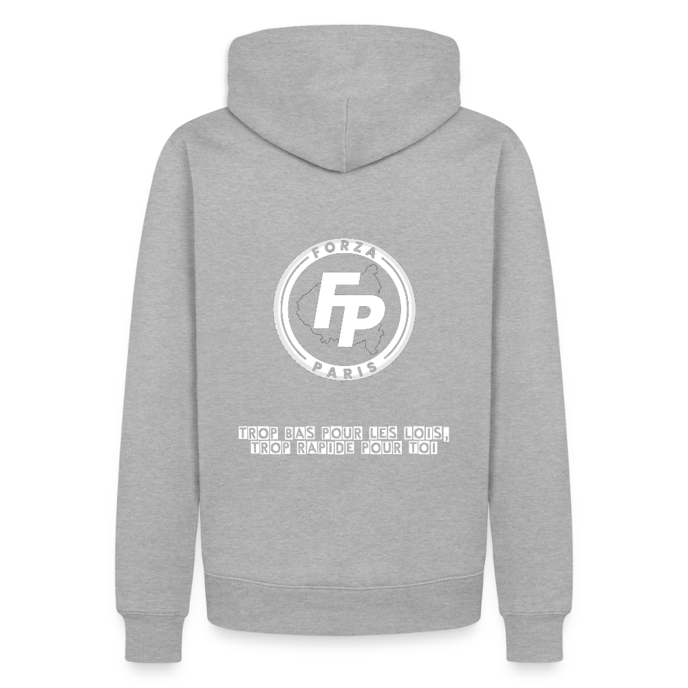 Sweat-shirt à capuche Premium pour hommes - heather grey
