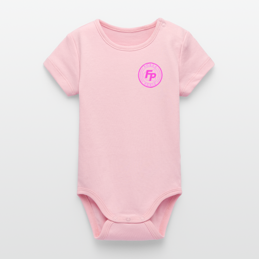 Body bio Bébé à manches courtes Stanley/Stella - rose pâle