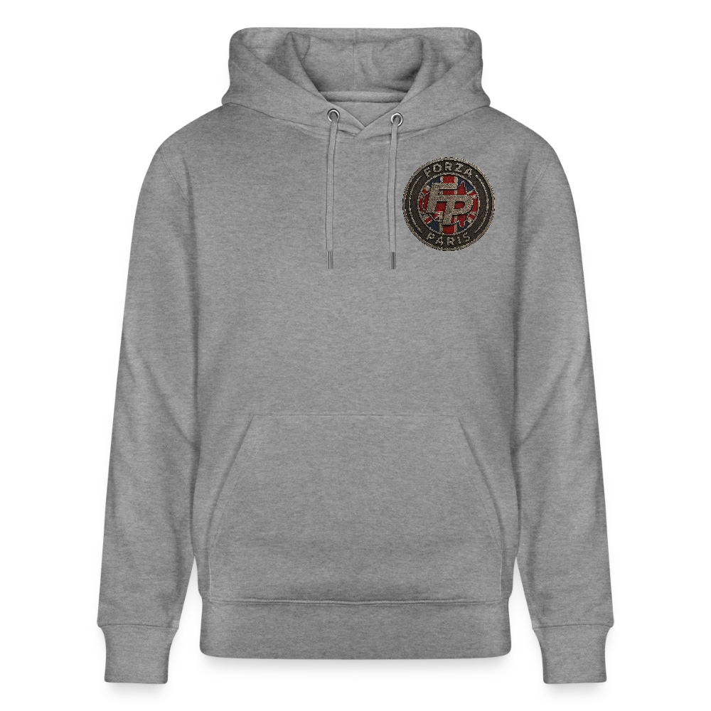 Sweat à capuche bio CRUISER Stanley/Stella Unisexe - gris clair marbré