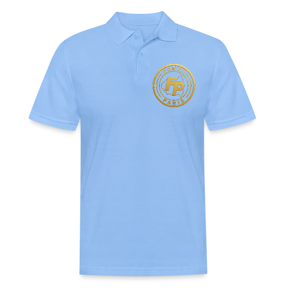 Polo Homme - bleu ciel