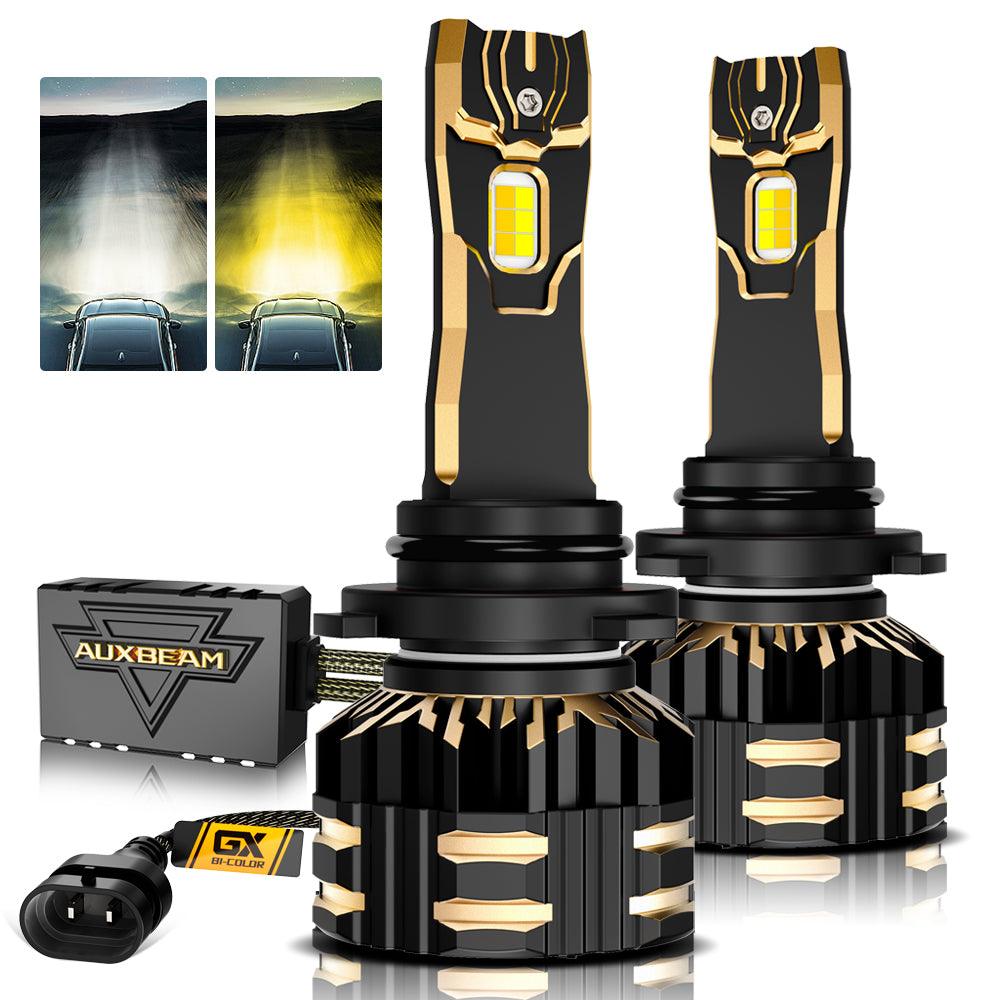 High Power & Brightness GX Bi-Color Series 25000LM 110W LED Headlight Bulbs Dual Color Switchback - Auxbeam  – éclairage LED auto