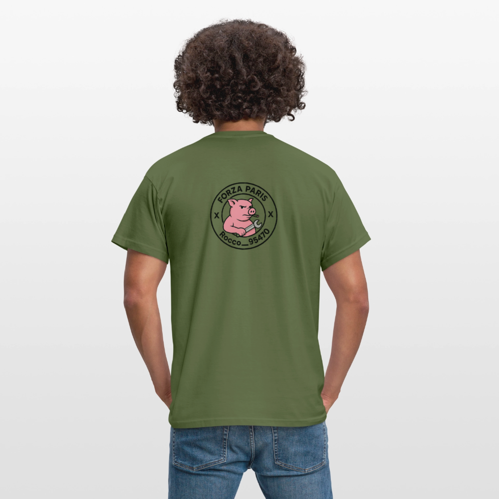 T-shirt Homme - vert militaire