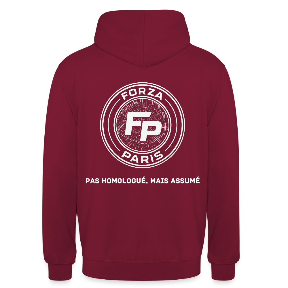 Sweat-shirt à capuche unisexe - FORZA - PARIS
