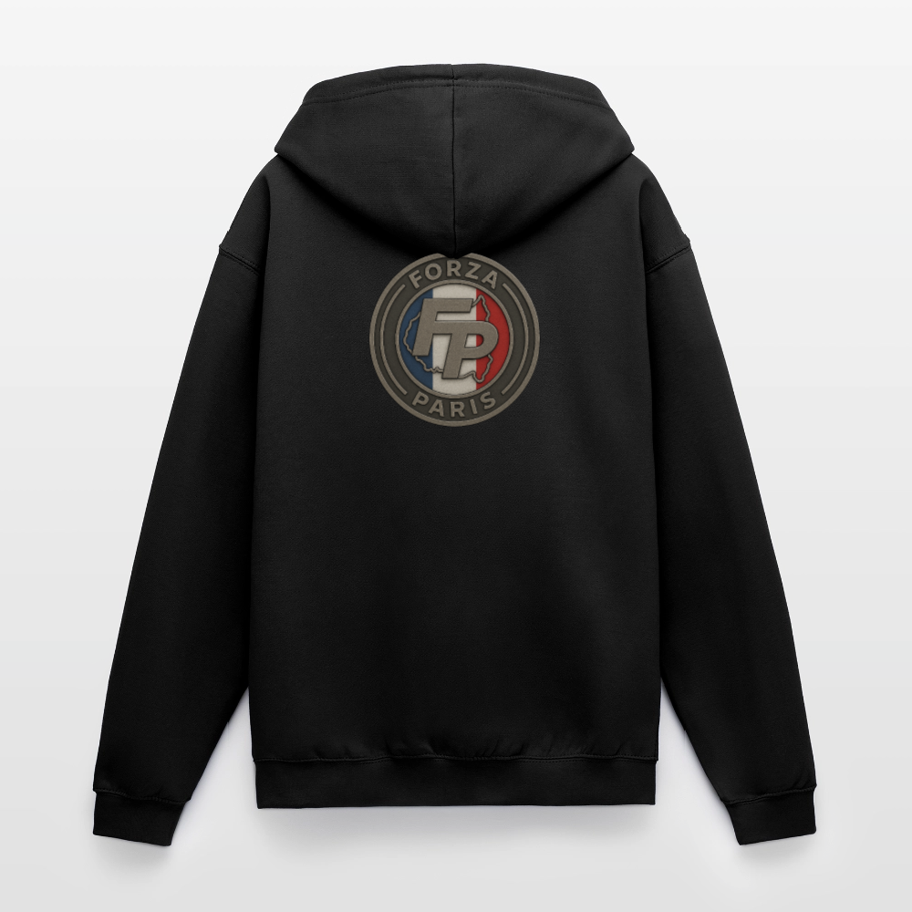 Veste à capuche unisexe - noir