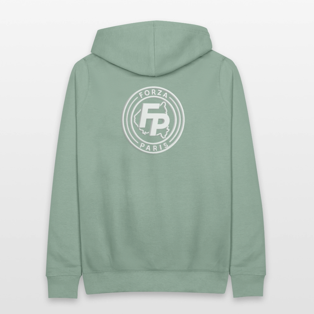 Women's Hoodie - steel green