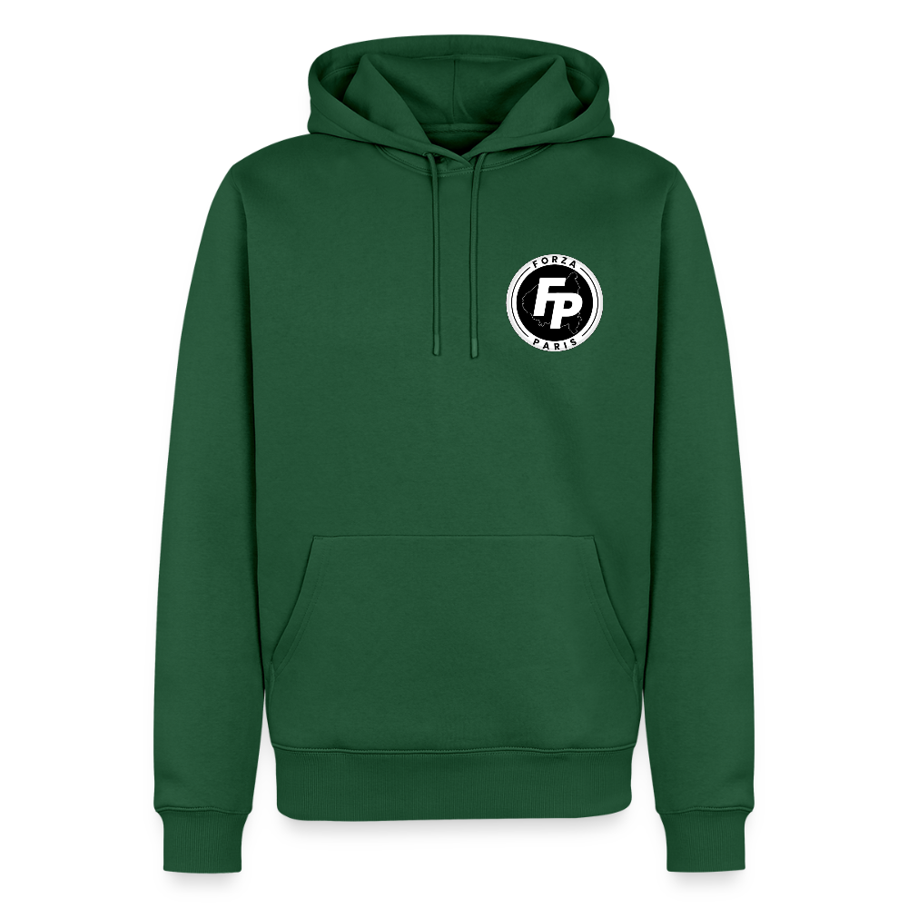 Sweat-shirt à capuche Premium pour hommes - bottle green