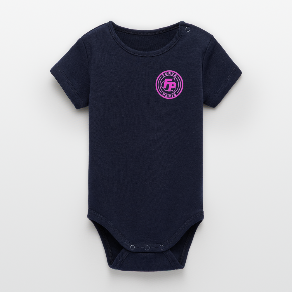 Body bio Bébé à manches courtes Stanley/Stella - marine