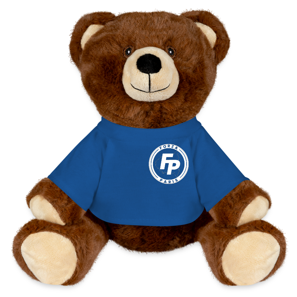 MiniFeet® RecycelBär® Teddy Bear Brown - royal blue