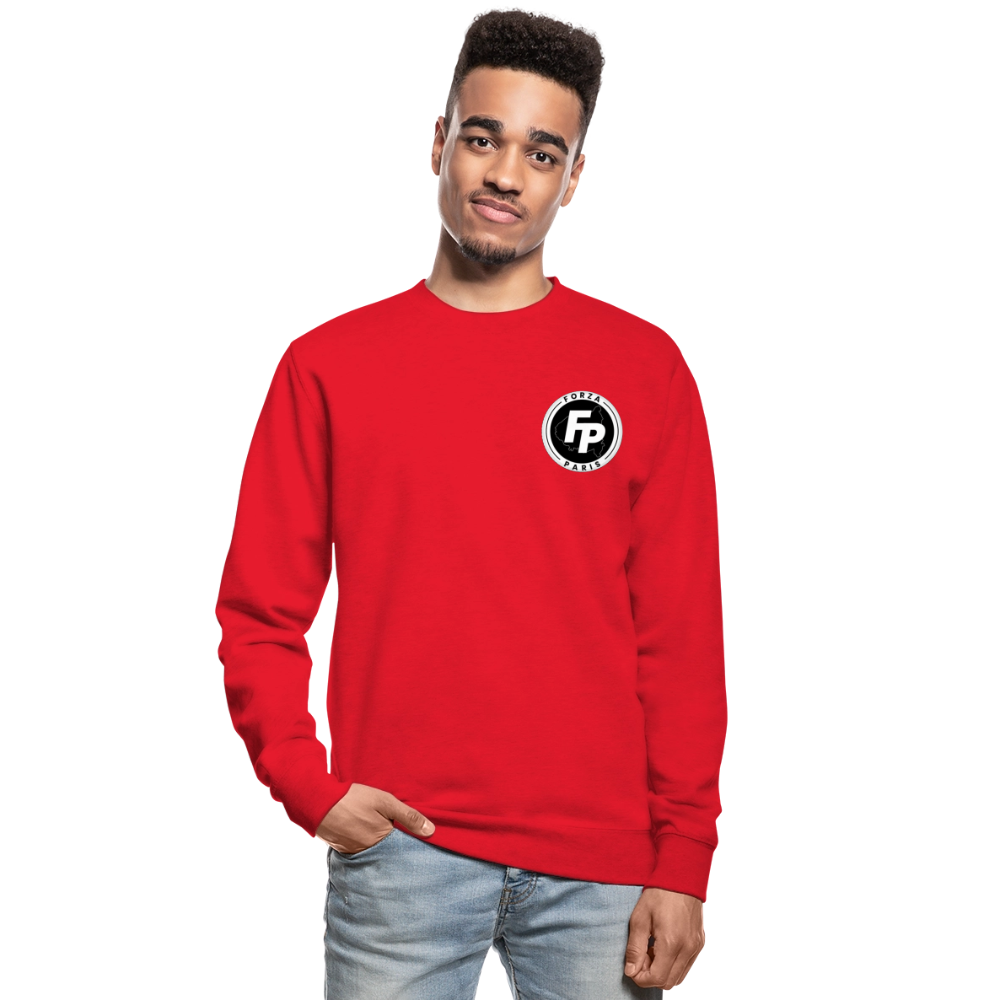 Sweat-shirt Unisex - rouge