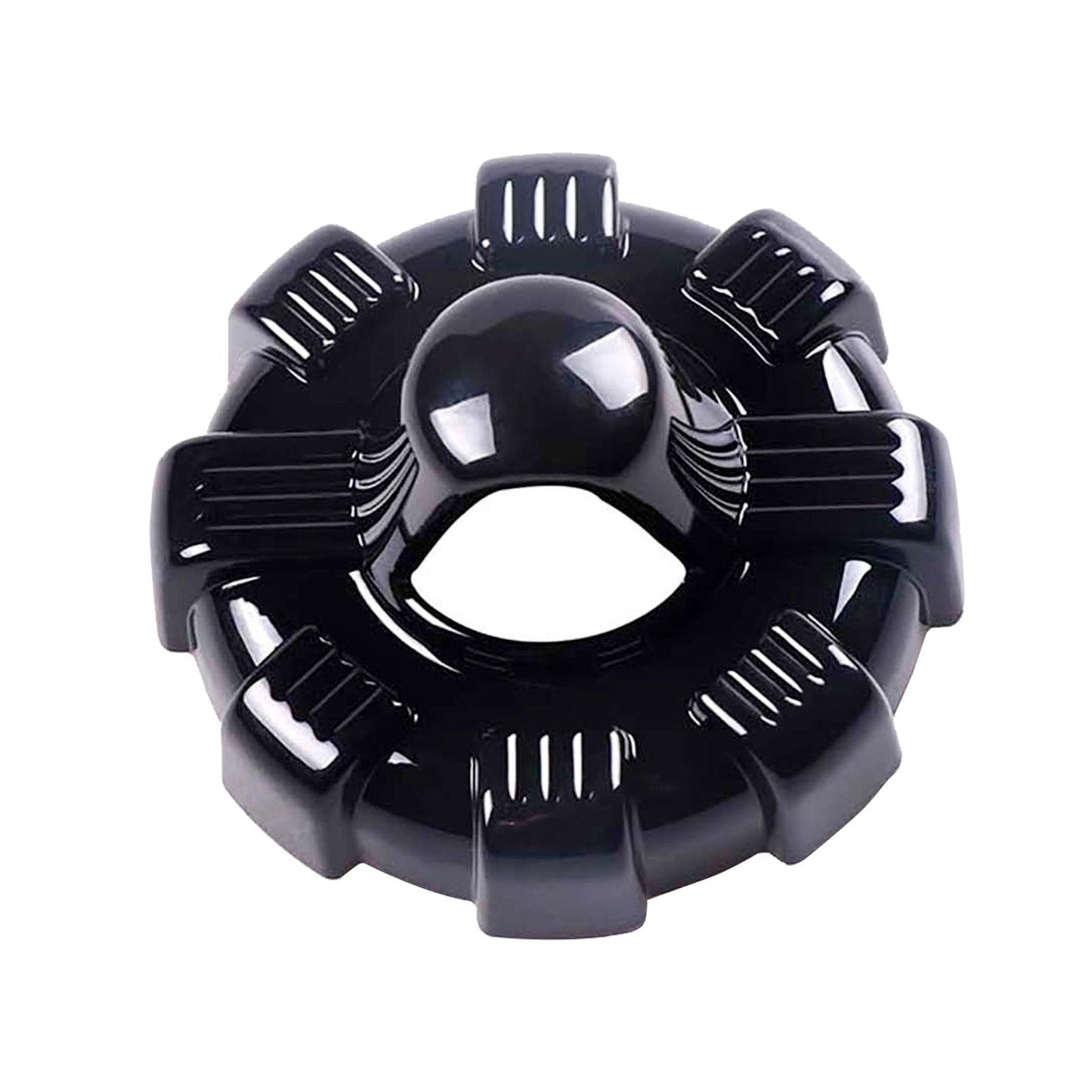 غطاء قاعدة هوائي الراديو مع إطار تثبيت هوائي لسيارة جيب رانجلر JL 2018-2022 (أسود/أحمر/فضي)