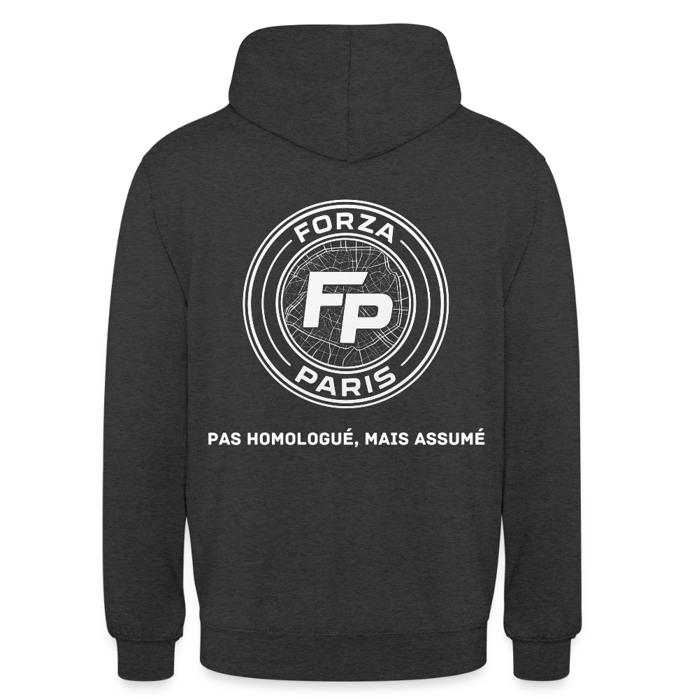 Sweat-shirt à capuche unisexe - FORZA - PARIS