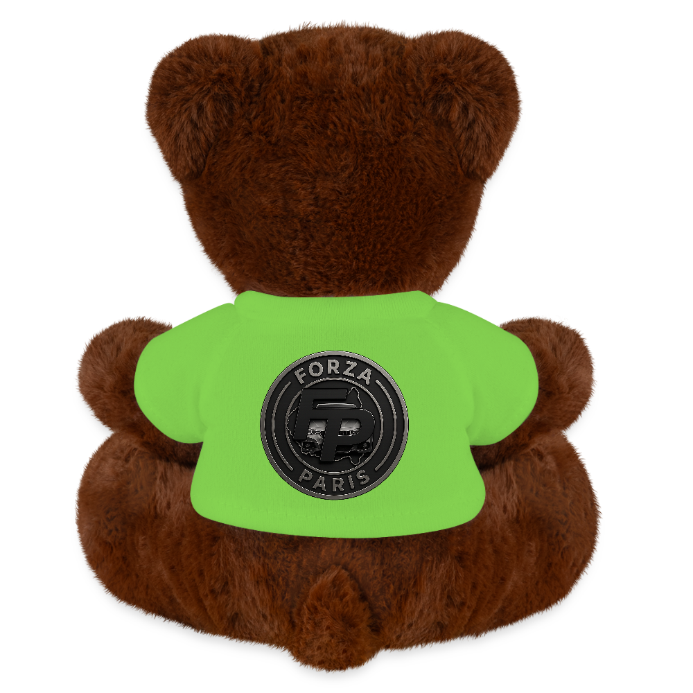 Nounours RecycelBär® marron - vert clair