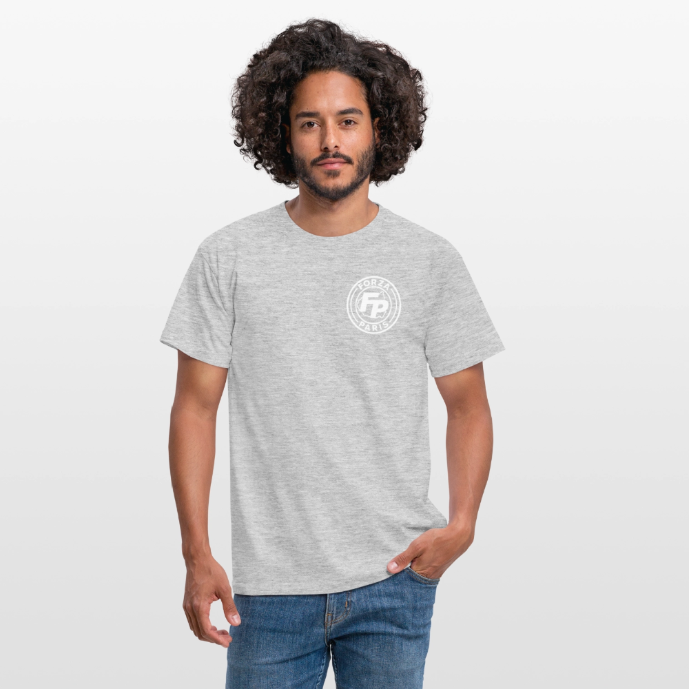 T-shirt Homme - gris chiné