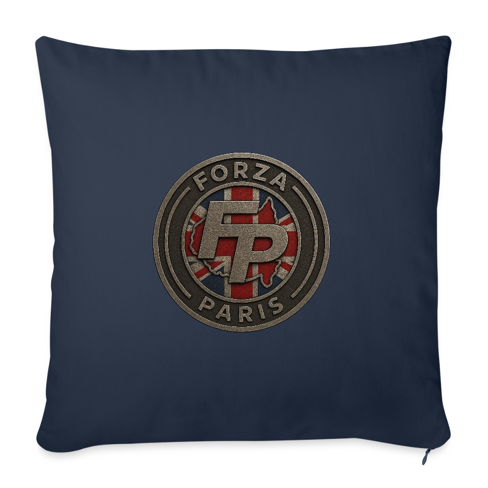 Housse de coussin décorative 45 x 45 cm - bleu marine