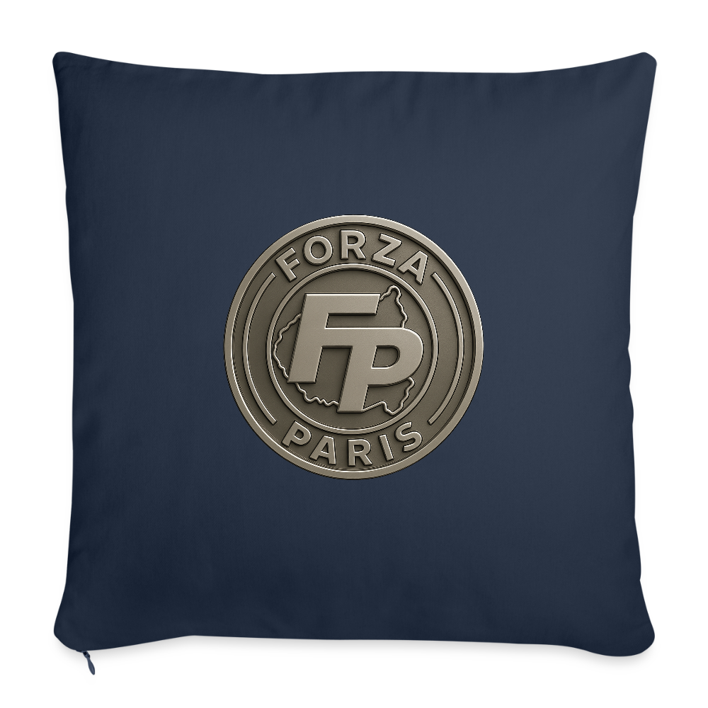 Housse de coussin décorative 45 x 45 cm - bleu marine