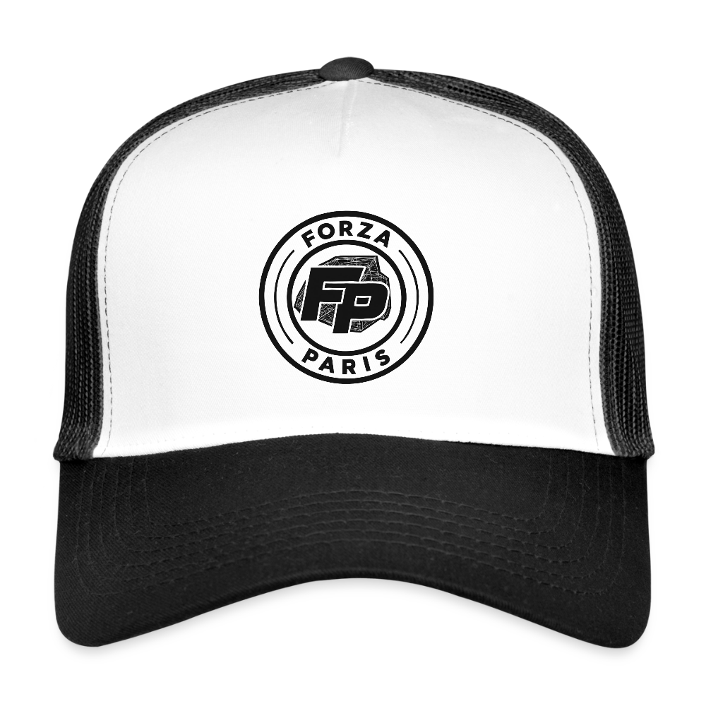 Trucker Cap - blanc/noir
