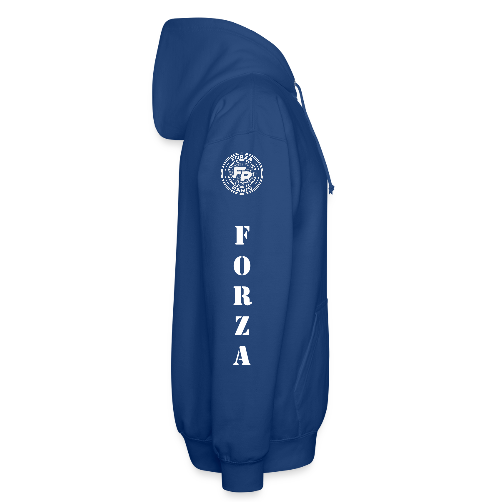 Veste à capuche unisexe - bleu royal