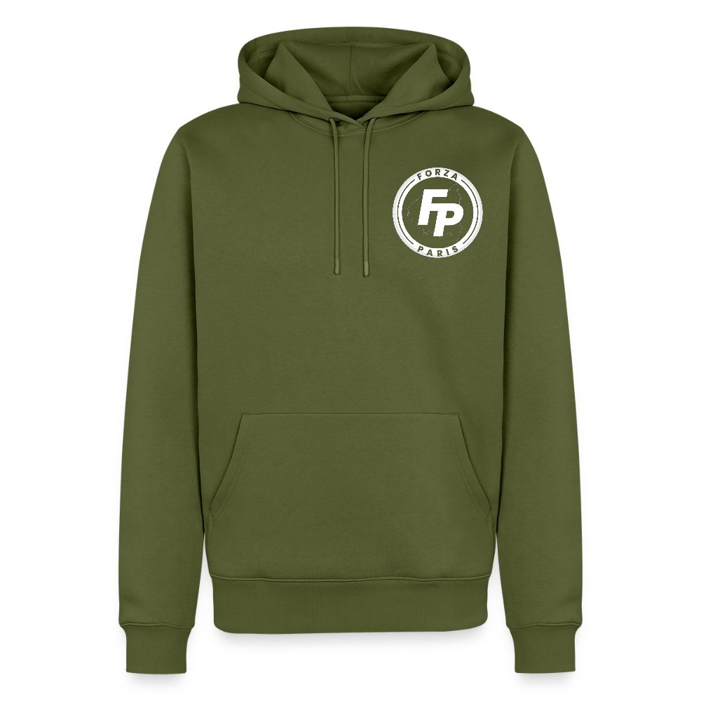 Sweat-shirt à capuche Premium pour hommes - khaki
