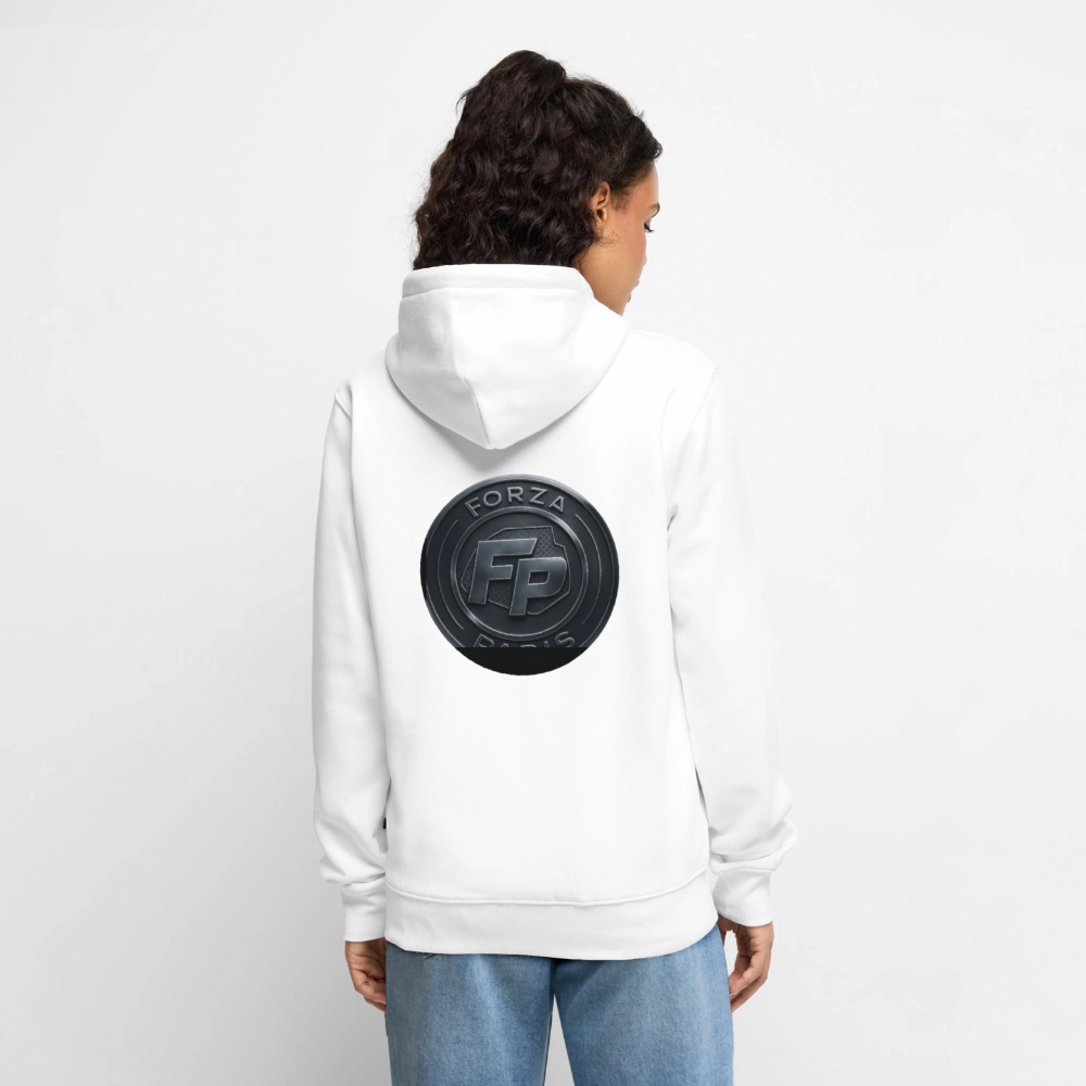 Veste à capuche Premium Homme - blanc