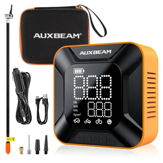 🆕موديل H6، مضخة هواء محمولة لإطارات السيارة بأسطوانة مقاس 28 مم، مناسبة لشاحنات البيك أب والسيارات والدراجات النارية والدراجات الهوائية والكرة