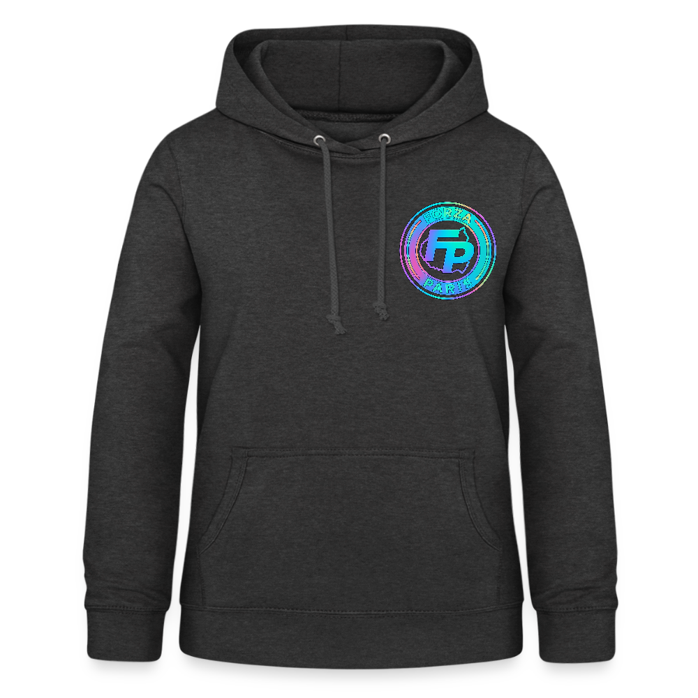 Sweat à capuche Femme - charbon