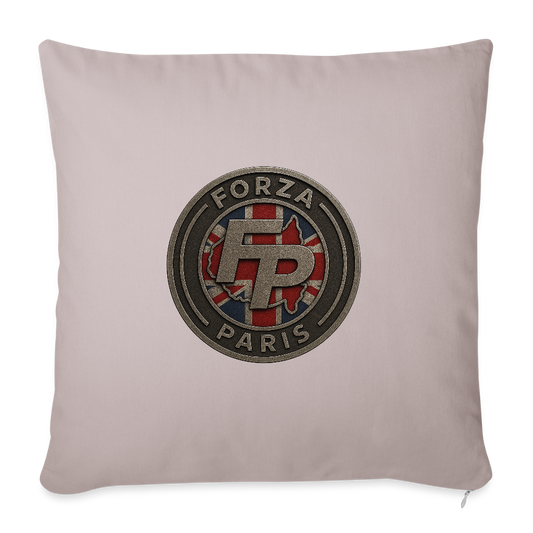 Housse de coussin décorative 45 x 45 cm - taupe clair