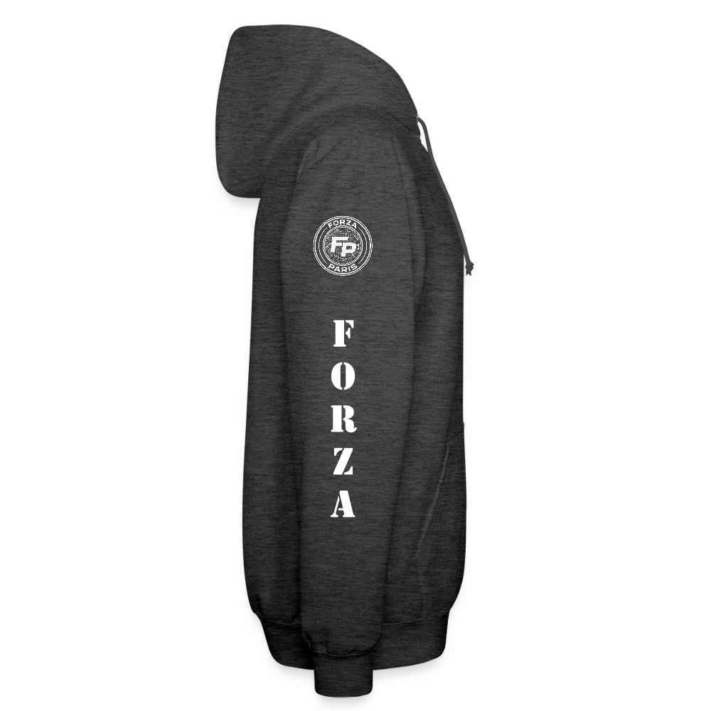 Veste à capuche unisexe - charbon