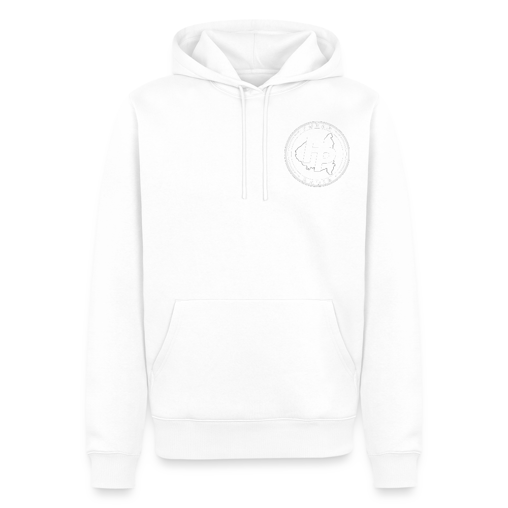Sweat-shirt à capuche Premium pour hommes - white