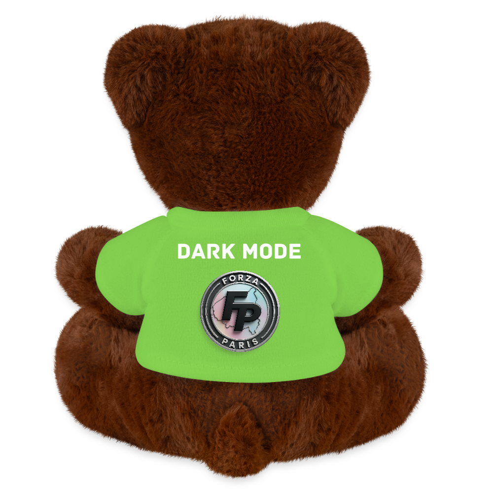 MiniFeet® RecycelBär® Teddy Bear Brown - light green