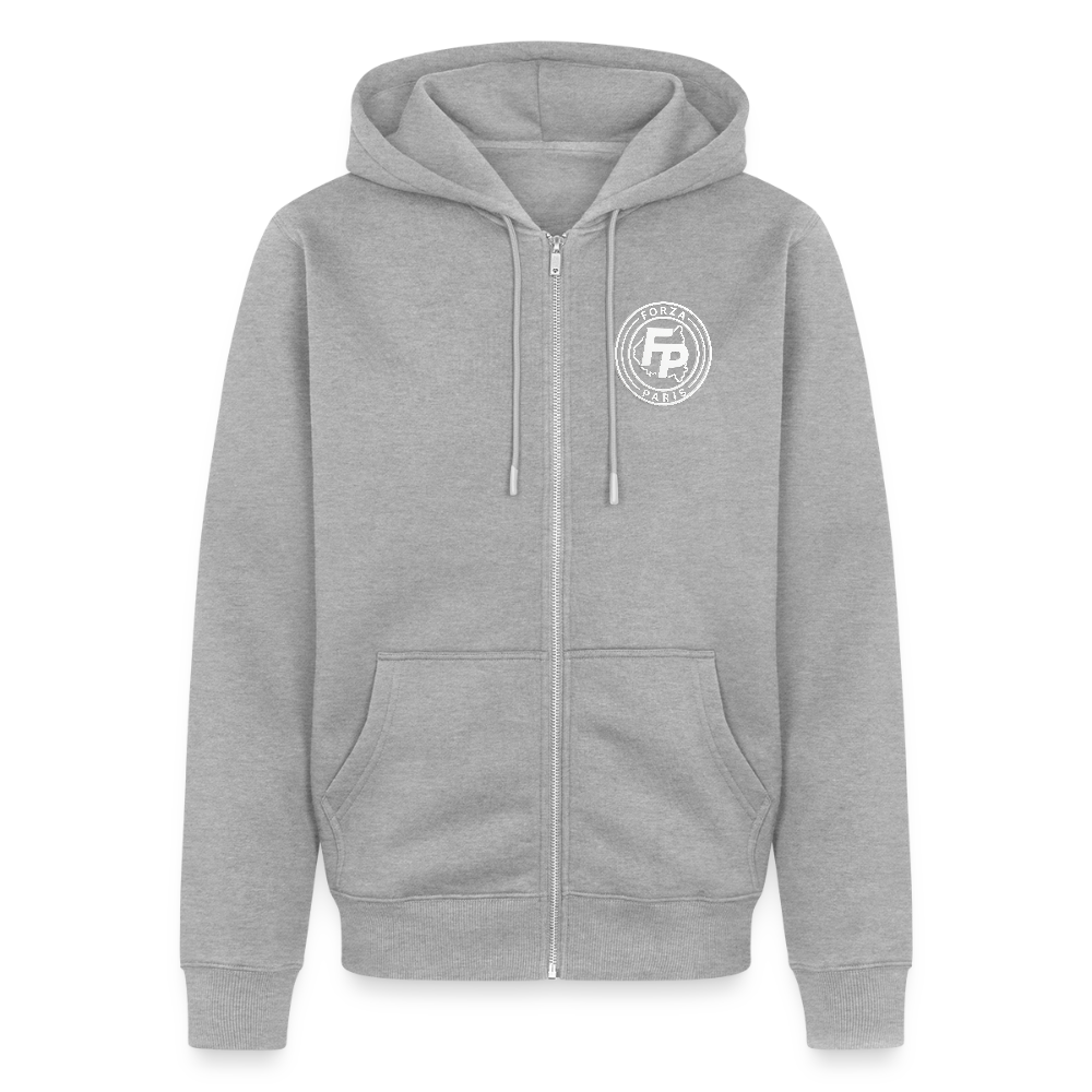 Men's Premium Hooded Jacket - heather grey