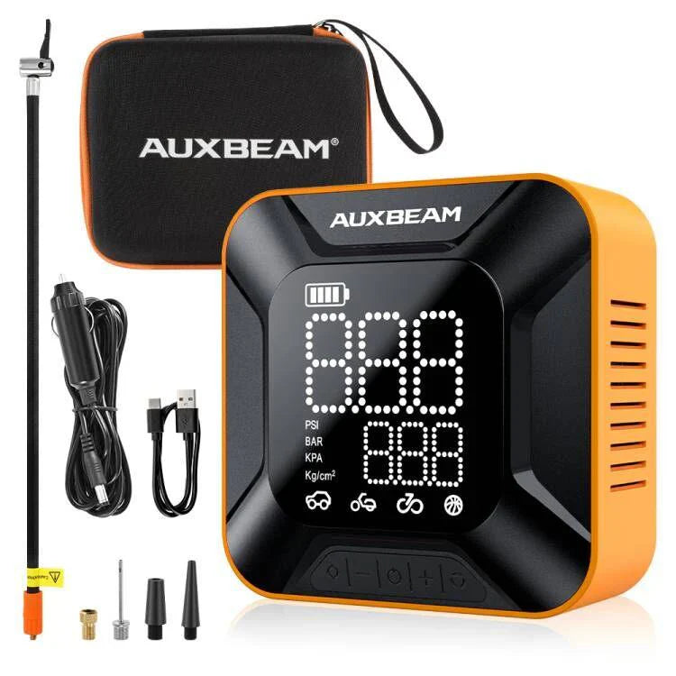 نموذج مبتدئ-H6 28 مم أسطوانة محمولة لنفخ إطارات السيارة مضخة ضاغط هواء لشاحنة البيك أب والسيارة والدراجة النارية والكرة 