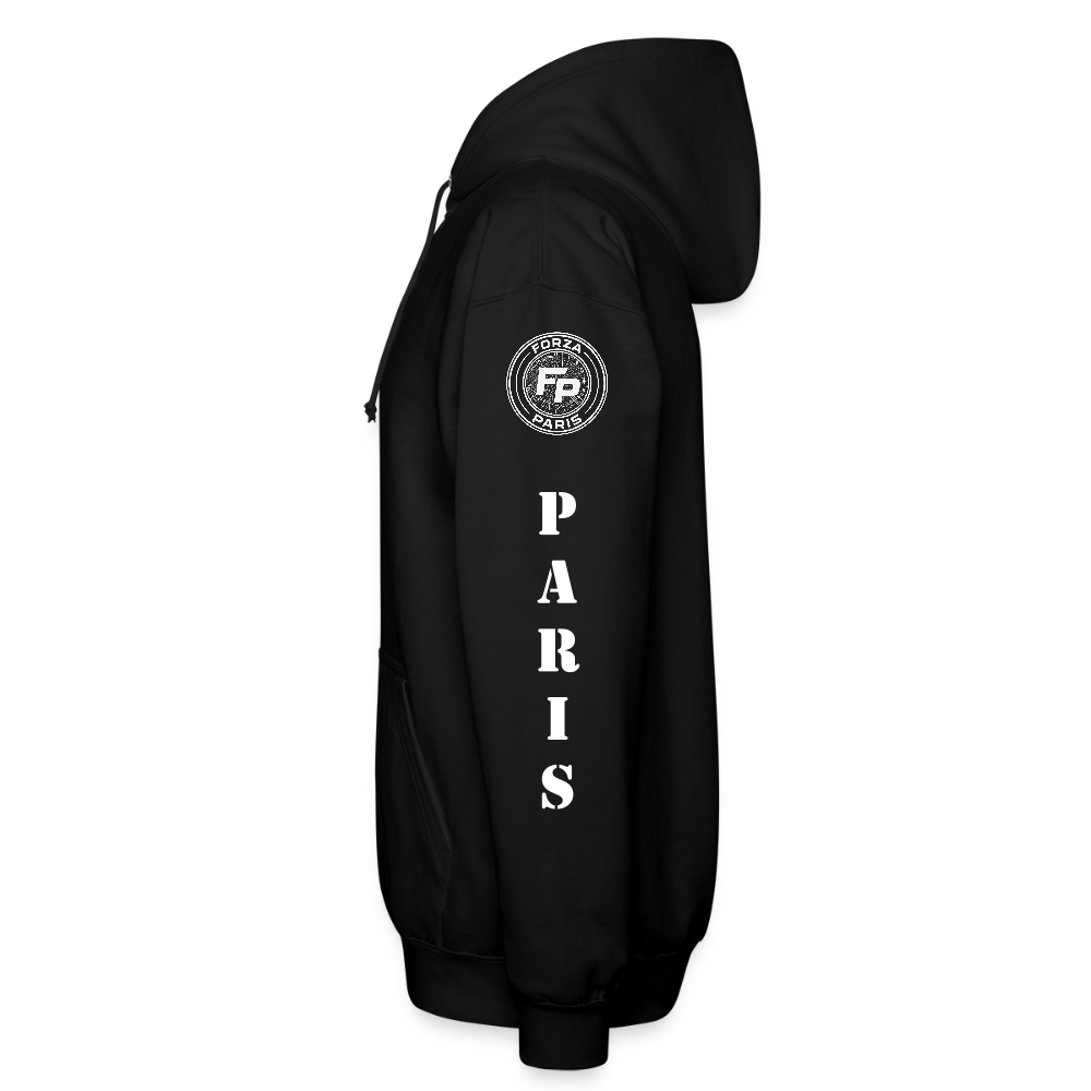 Veste à capuche unisexe - noir