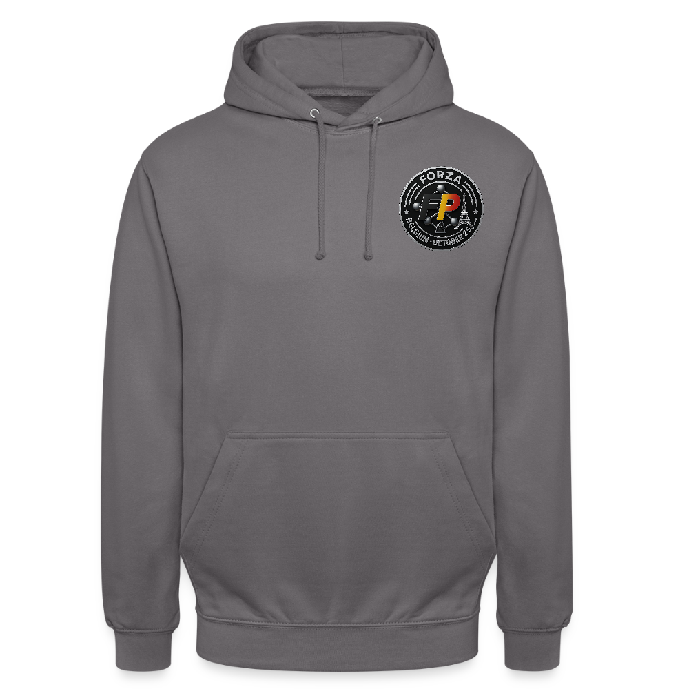 Sweat-shirt à capuche unisexe - gris éléphant