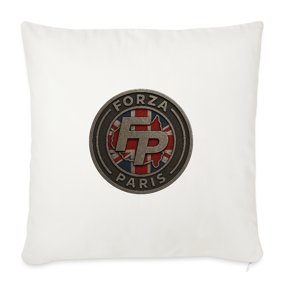 Housse de coussin décorative 45 x 45 cm - blanc nature