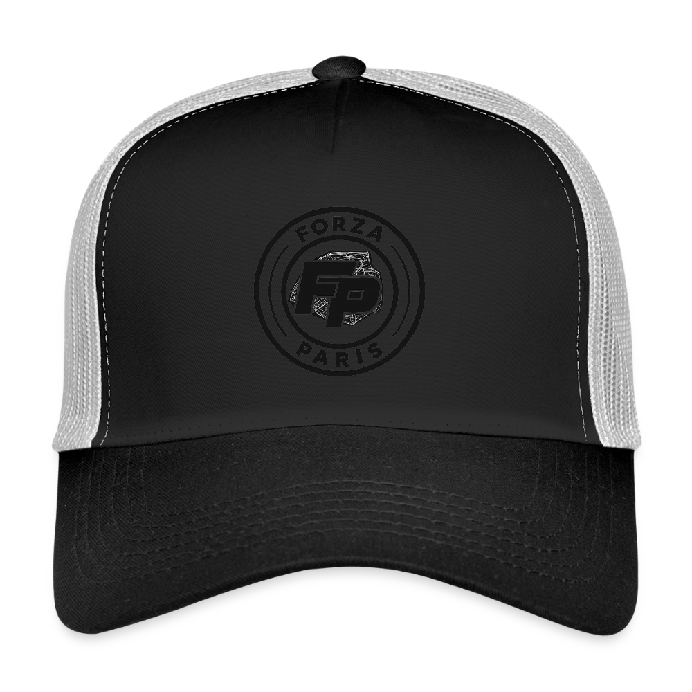Trucker Cap - noir/gris pierre