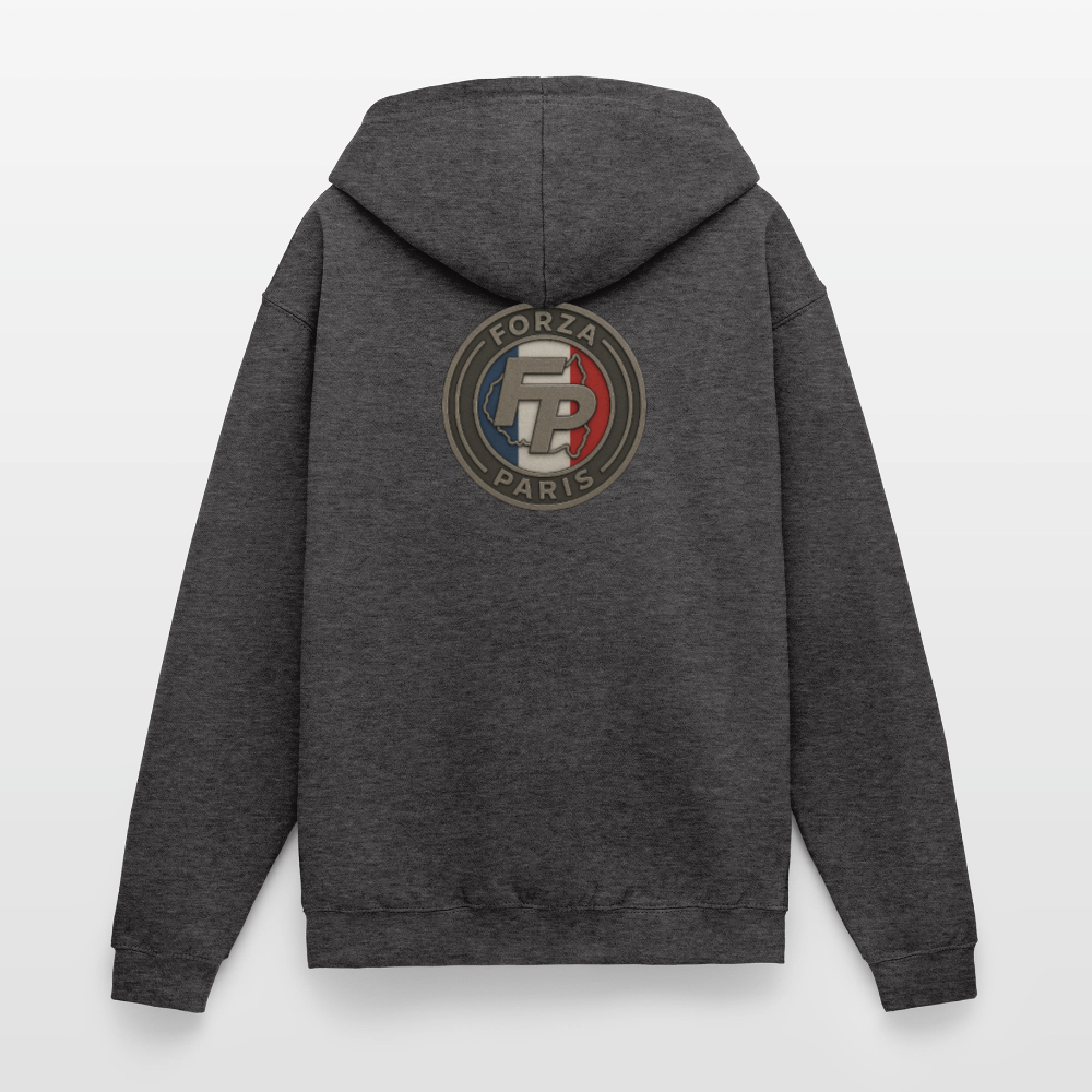 Veste à capuche unisexe - charbon