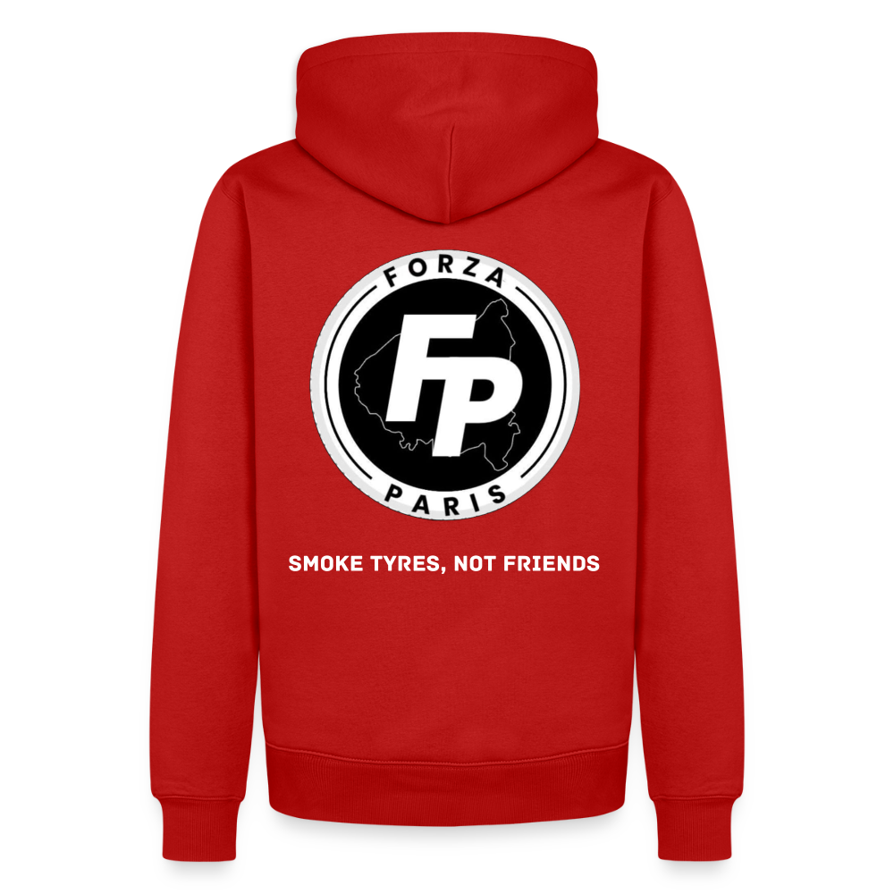 Sweat-shirt à capuche Premium pour hommes - red