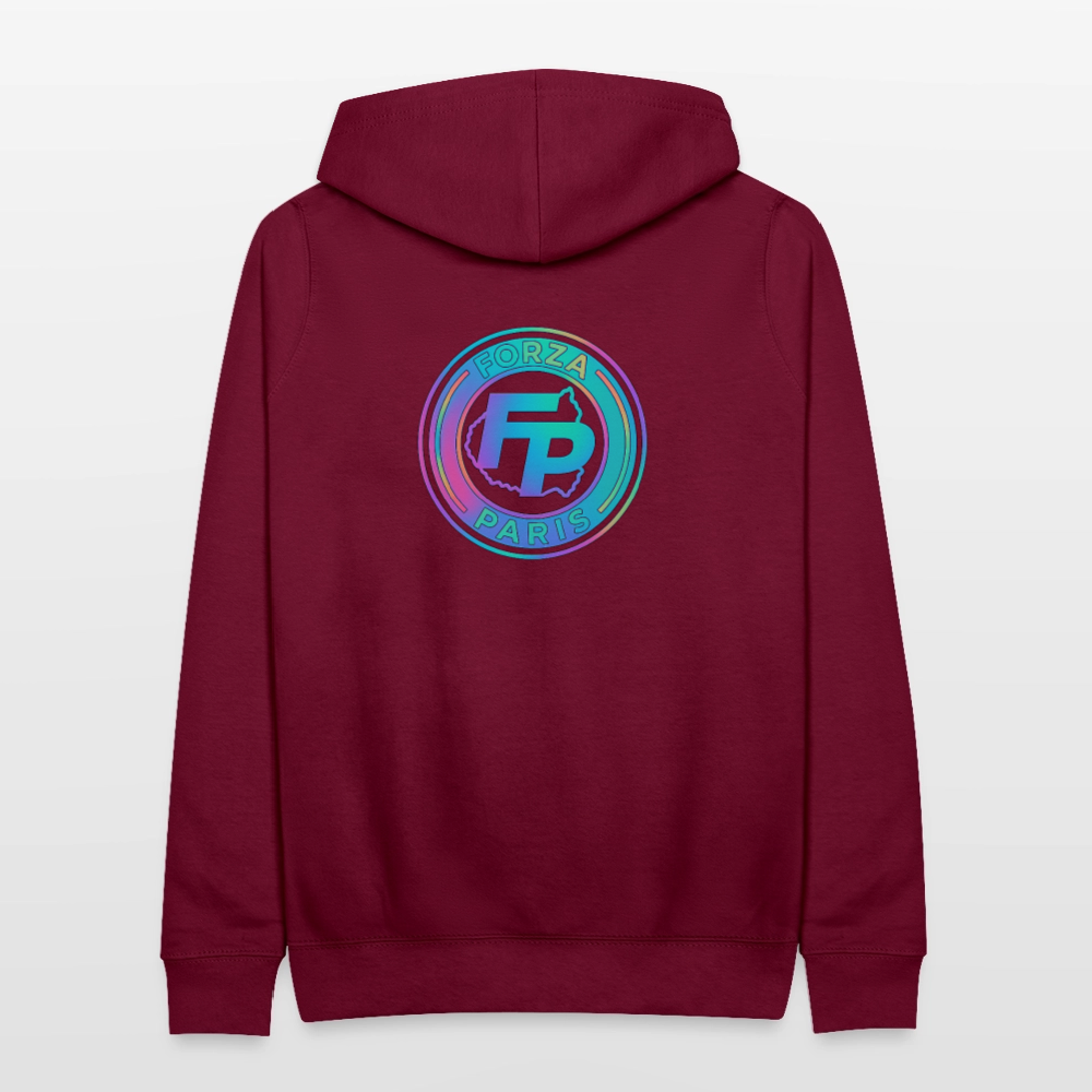 Sweat à capuche Femme - bordeaux