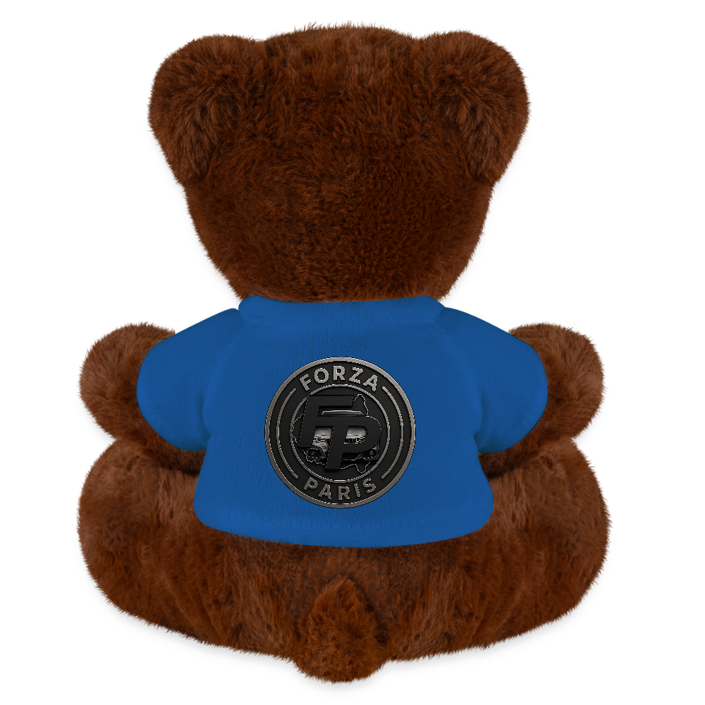 Nounours RecycelBär® marron - bleu roi