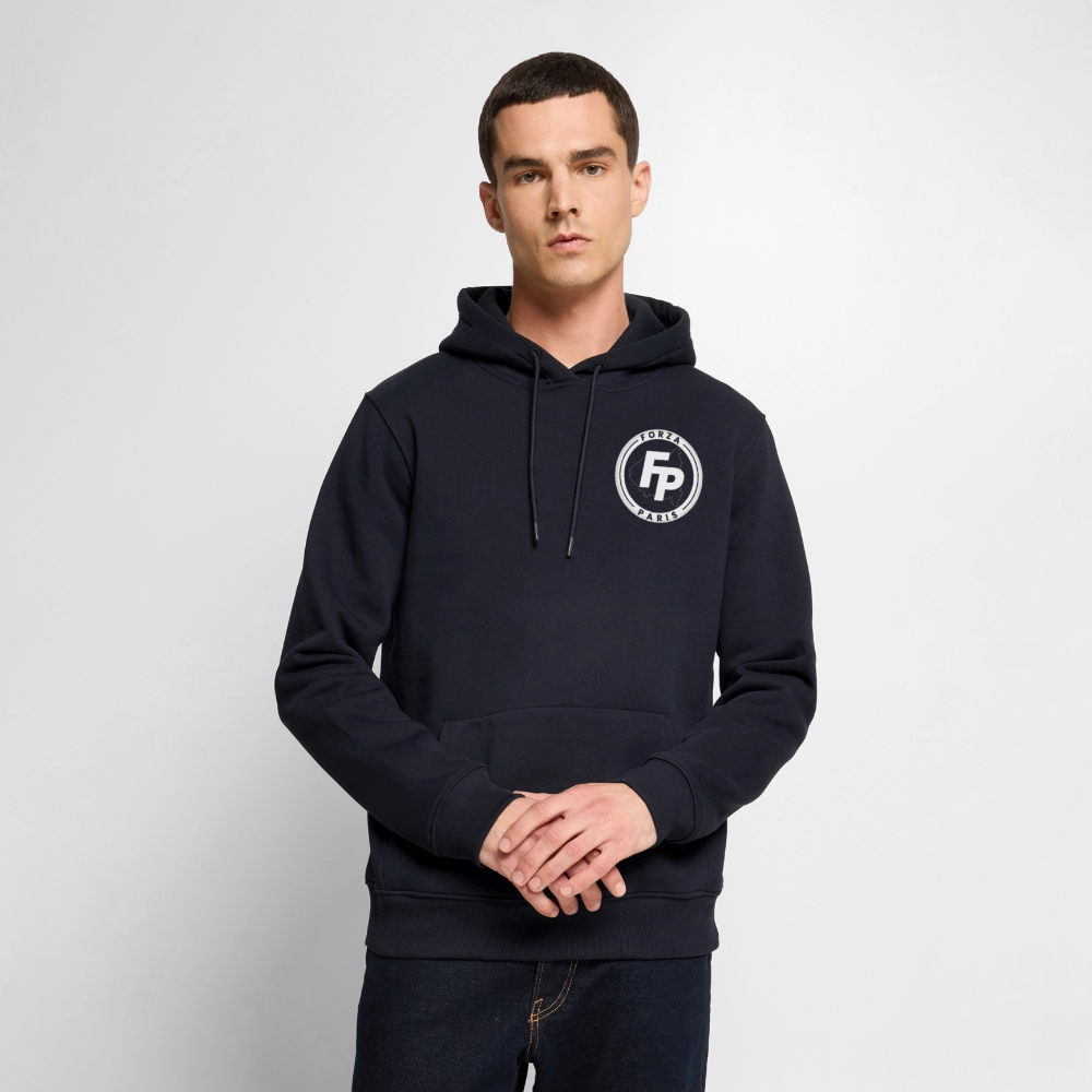 Sweat-shirt à capuche Premium pour hommes - navy