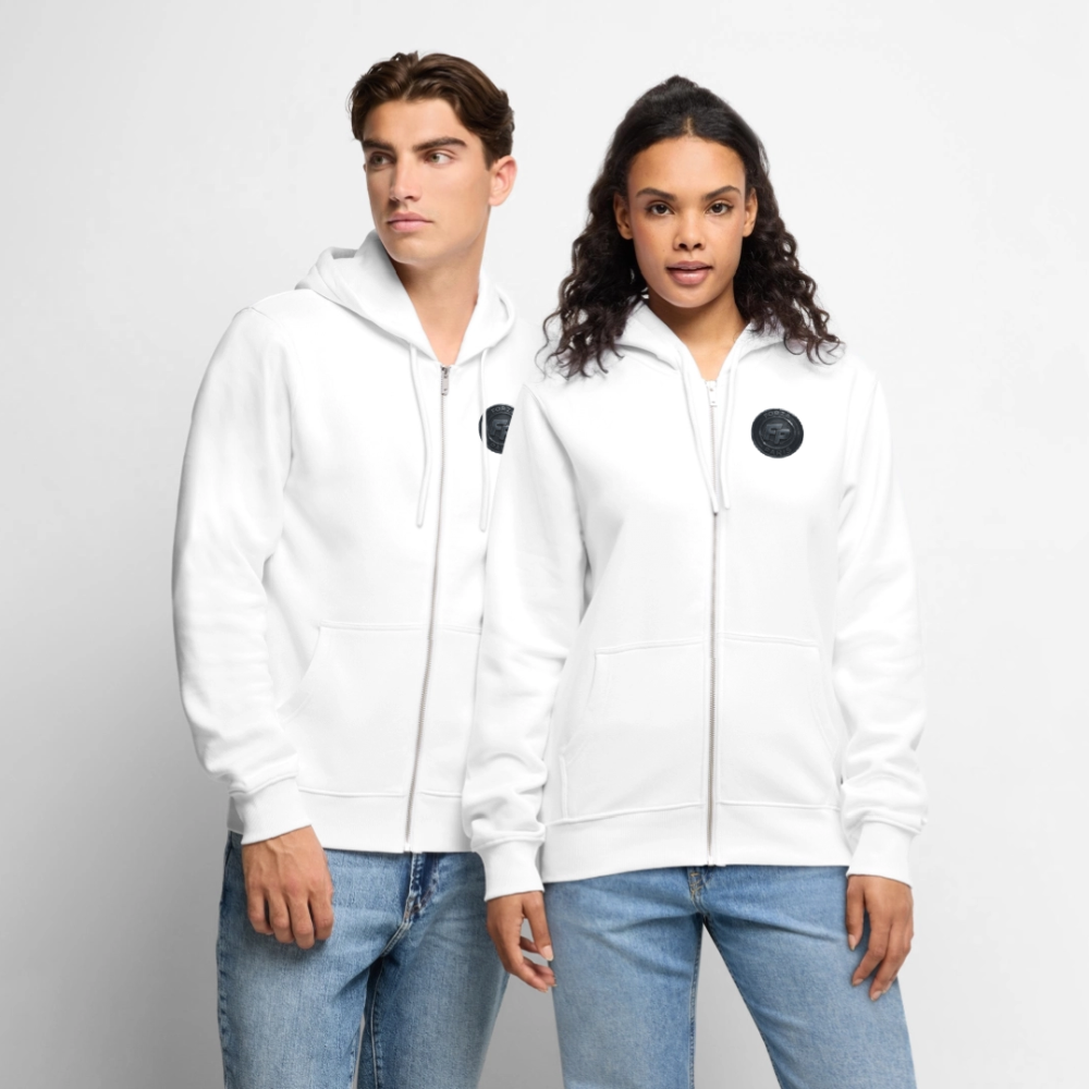 Veste à capuche Premium Homme - blanc