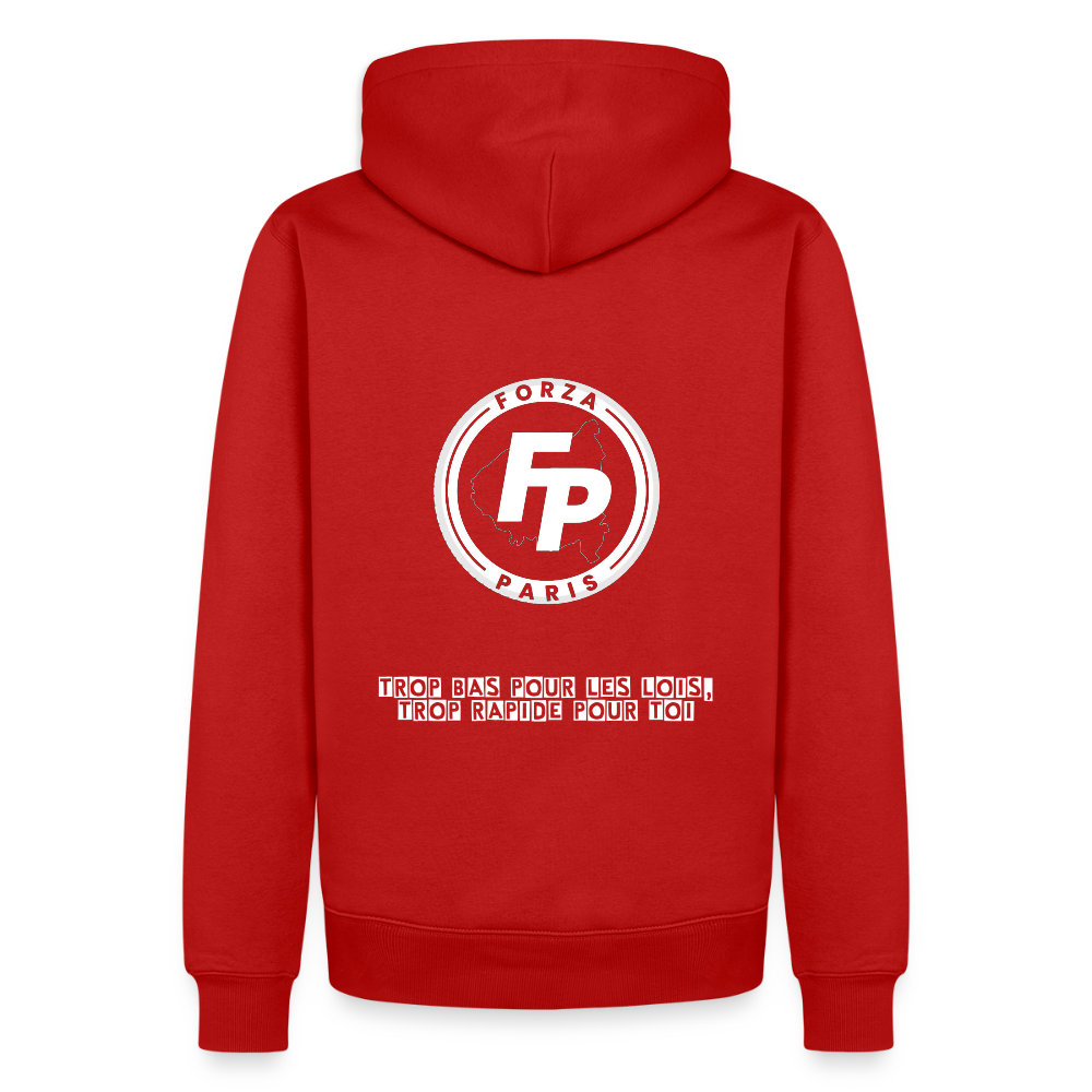 Sweat-shirt à capuche Premium pour hommes - red