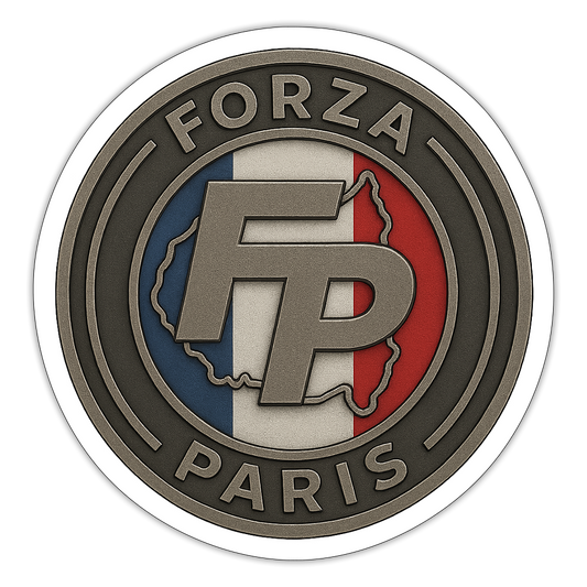 Autocollant - blanc mat