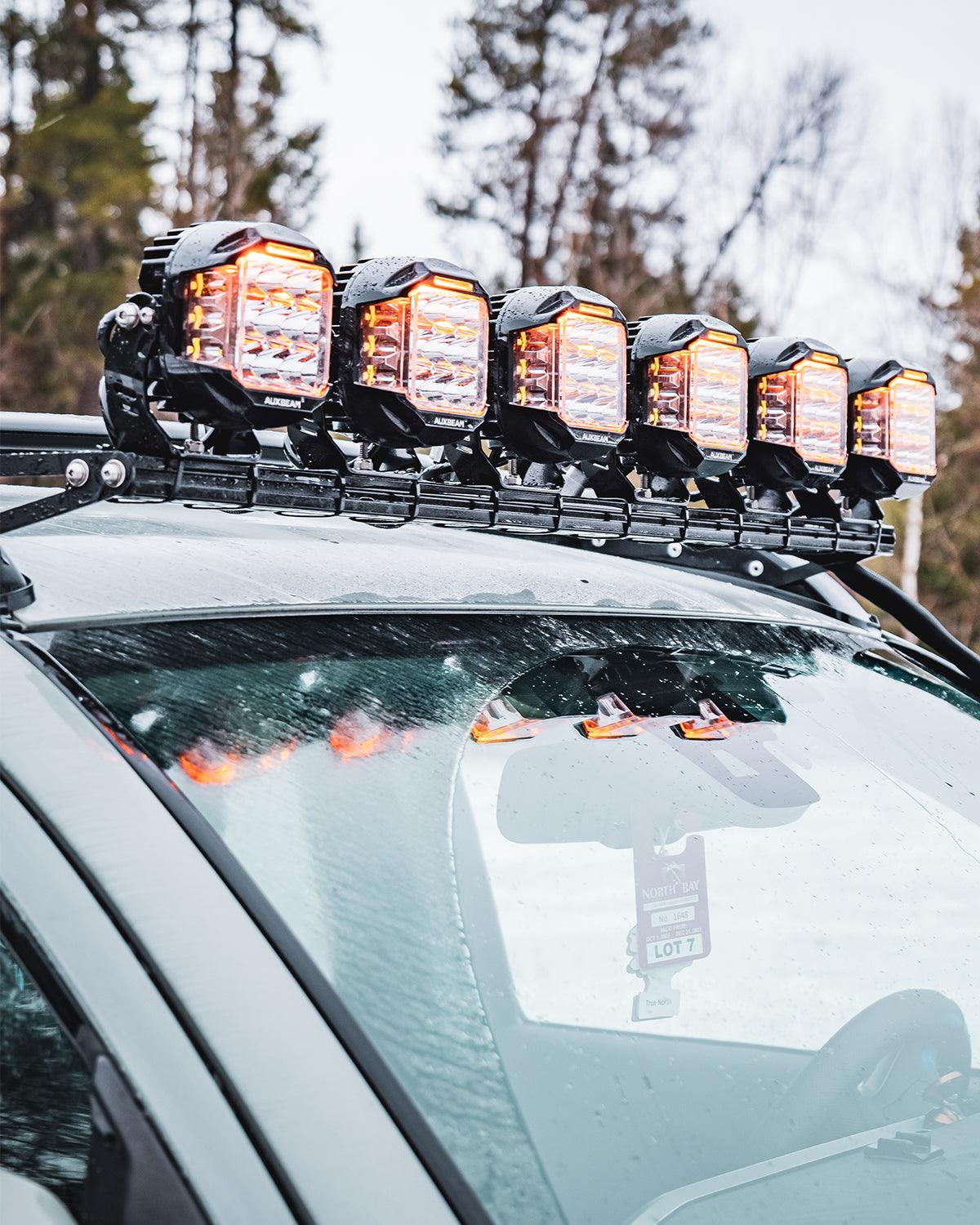 سلسلة V-max، 6 قطع من مصابيح جانبية مع تسخير الطاقة