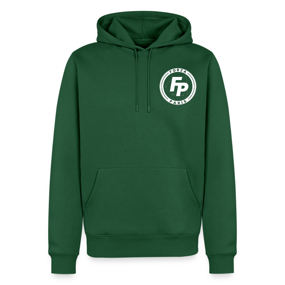 Sweat-shirt à capuche Premium pour hommes - bottle green