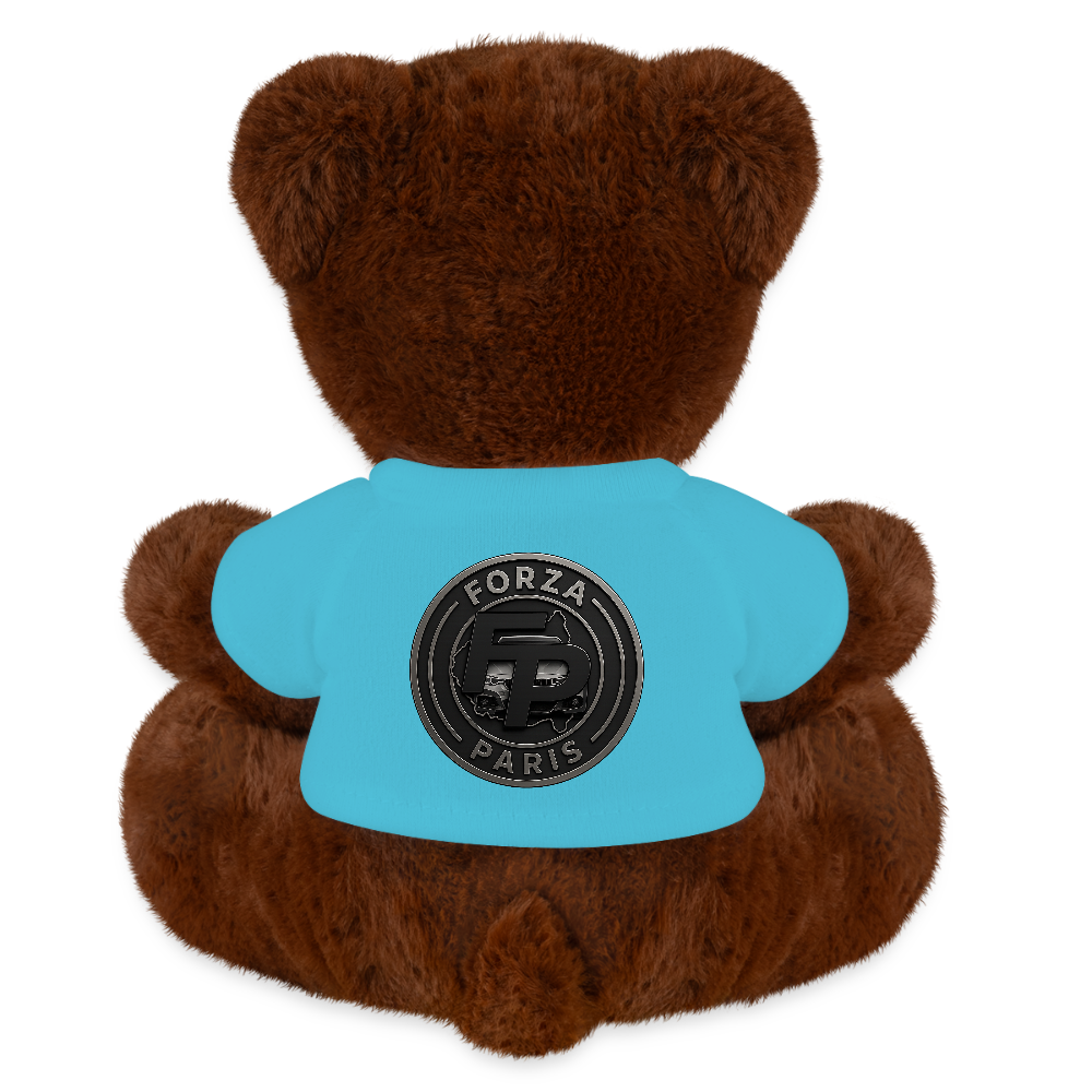 Nounours RecycelBär® marron - bleu outremer