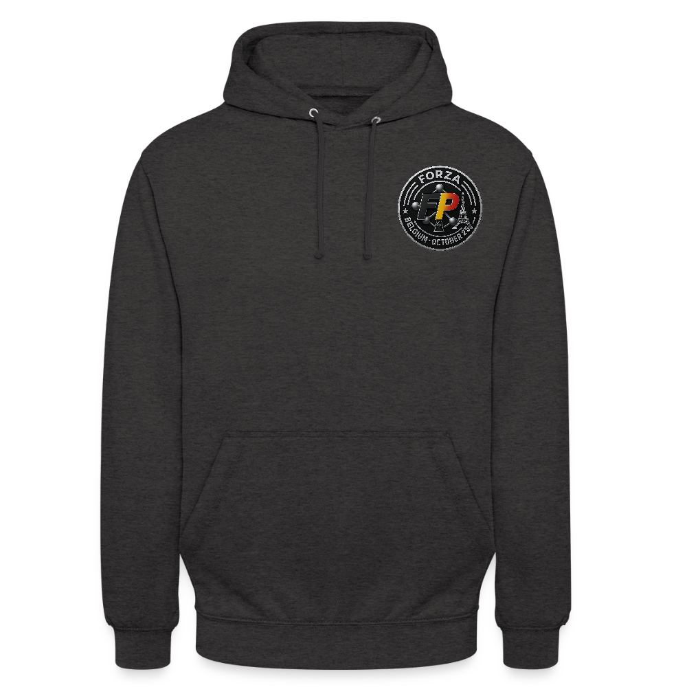 Sweat-shirt à capuche unisexe - charbon