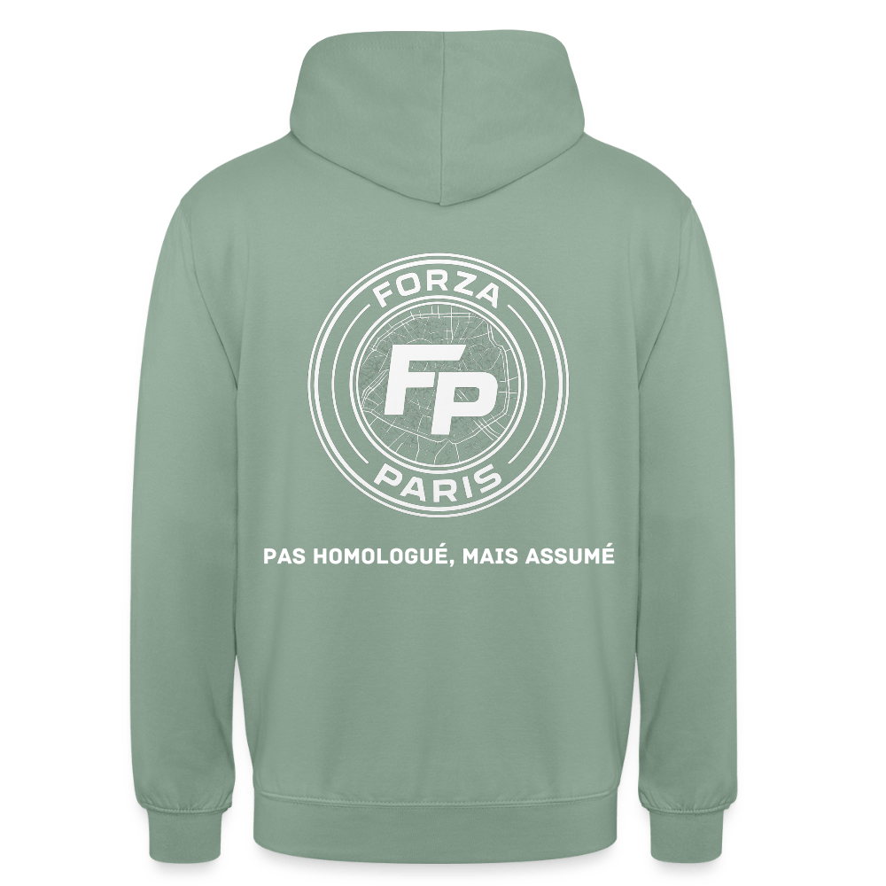 Sweat-shirt à capuche unisexe - FORZA - PARIS